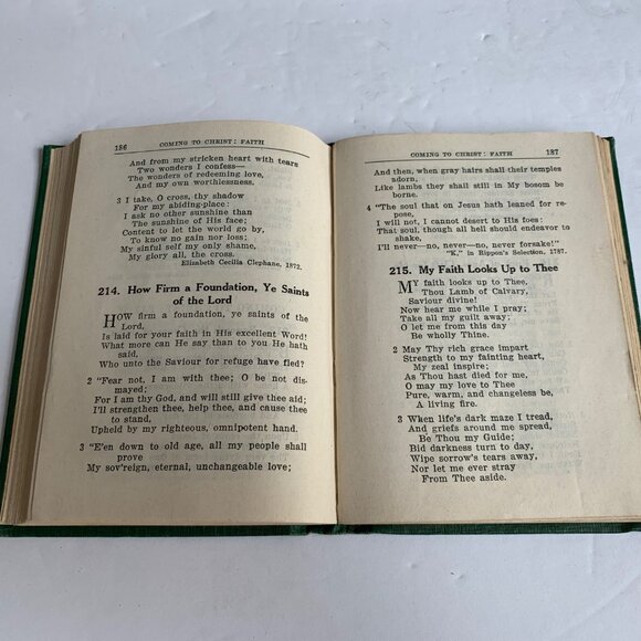 Vintage The Junior Hymnal 1928 Sunday School & Luther League Liturgy Book 1954 P - Picture 6 of 9